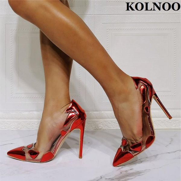 dress shoes kolnoo style handmade ladies stiletto high heels pumps patchwork pvc leather party slip-on fashion court, Black
dress shoes kolnoo style handmade ladies stiletto high heels pumps patchwork pvc leather party slip-on fashion court, Black