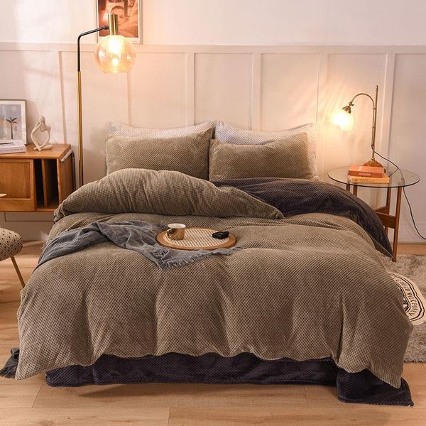 bedding sets plain classic texture flannel set soft cozy short plush bed winter thick warm duvet cover sheet pillow case
bedding sets plain classic texture flannel set soft cozy short plush bed winter thick warm duvet cover sheet pillow case