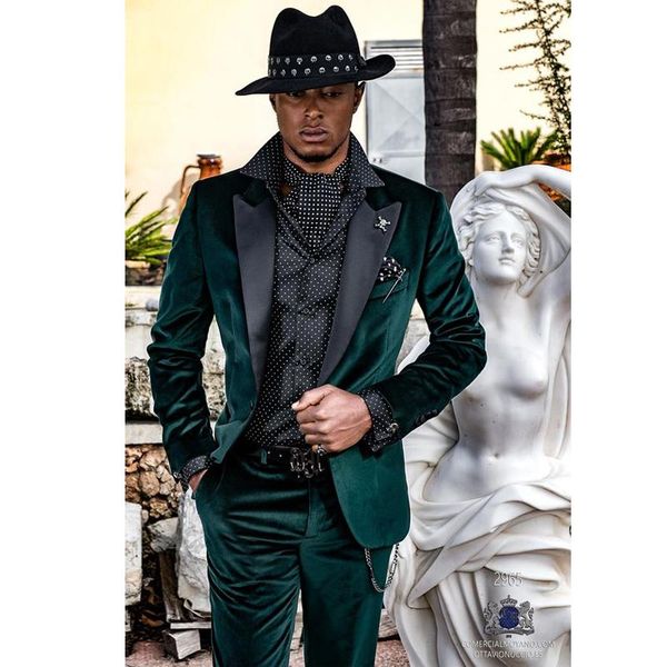 men's suits & blazers 2-piece velvet suit party wedding tuxedo dress slim fit warm lapel jacket blazer + pants, White;black
men's suits & blazers 2-piece velvet suit party wedding tuxedo dress slim fit warm lapel jacket blazer + pants, White;black