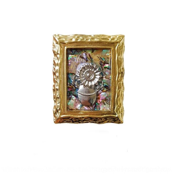 u3xW ancient oil painting greek pins style oil painting sunflower moon flower brooch pin personality simple brooches suit accessories femal, Gray
u3xW ancient oil painting greek pins style oil painting sunflower moon flower brooch pin personality simple brooches suit accessories femal, Gray