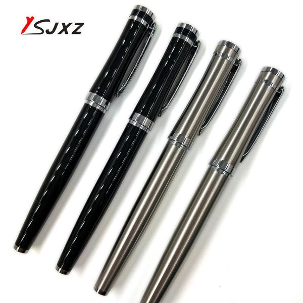 ballpoint pens luxury black silver for stainless steel business office school supplies pen, Blue;orange
ballpoint pens luxury black silver for stainless steel business office school supplies pen, Blue;orange