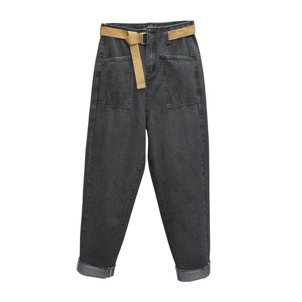 women's jeans qpfjqd office lady baggy 100kg loose casual denim pants solid color women simple korean version retro harem trousers, Blue
women's jeans qpfjqd office lady baggy 100kg loose casual denim pants solid color women simple korean version retro harem trousers, Blue