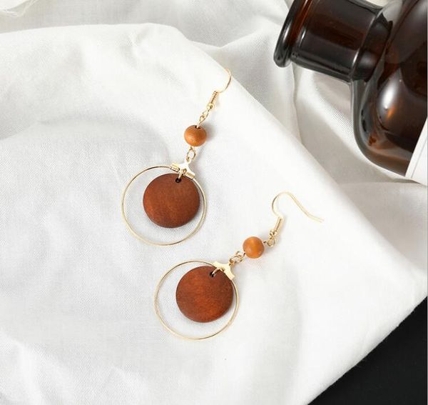 dangle & chandelier japanese retro circle wooden beads wood piece earrings temperament simple texture ear jewelry hand made, Silver
dangle & chandelier japanese retro circle wooden beads wood piece earrings temperament simple texture ear jewelry hand made, Silver