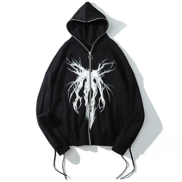 men's hoodies & sweatshirts fashion punk graphic print zipper ribbon hooded hoodie men casual black cool oversize coat sweatshirt stree
men's hoodies & sweatshirts fashion punk graphic print zipper ribbon hooded hoodie men casual black cool oversize coat sweatshirt stree
