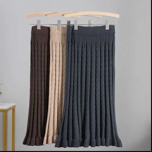 Cable Twist Long Midi Women Skirt Autumn Winter Thick Warm Pencil Elegant Sexy Knitted Bodycaon Skirts Female, Black
Cable Twist Long Midi Women Skirt Autumn Winter Thick Warm Pencil Elegant Sexy Knitted Bodycaon Skirts Female, Black