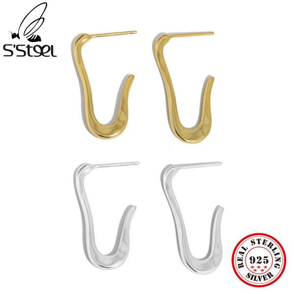 stud s'steel minimalist u-shape earrings gift for women sterling silver 925 earings wedding accessories funny jewellery, Golden;silver
stud s'steel minimalist u-shape earrings gift for women sterling silver 925 earings wedding accessories funny jewellery, Golden;silver