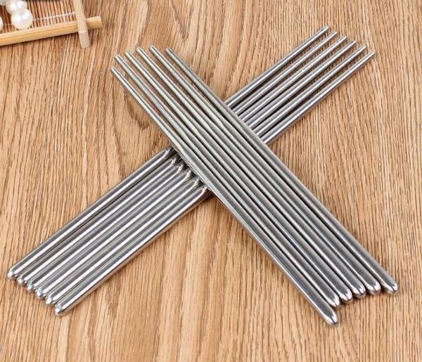 500 pairs 22.5 cm dinnerware stainless steel chopsticks rrestaurant chinese chopsticks kitchen durable food stick sushi
500 pairs 22.5 cm dinnerware stainless steel chopsticks rrestaurant chinese chopsticks kitchen durable food stick sushi