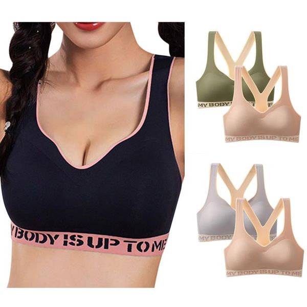 bras 2pcs women sports bra crop seamless push up bralette wider straps gym patchwork sport wear active underwear 6xl, Red;black
bras 2pcs women sports bra crop seamless push up bralette wider straps gym patchwork sport wear active underwear 6xl, Red;black