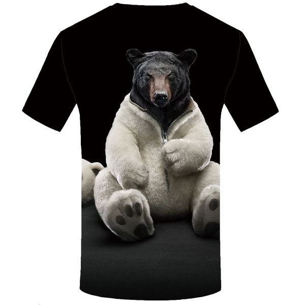 men's t-shirts bear tshirt men animal shirt punk rock funny t shirts hip hop tee 3d t-shirt black cool mens clothing summe nl3g, White;black
men's t-shirts bear tshirt men animal shirt punk rock funny t shirts hip hop tee 3d t-shirt black cool mens clothing summe nl3g, White;black