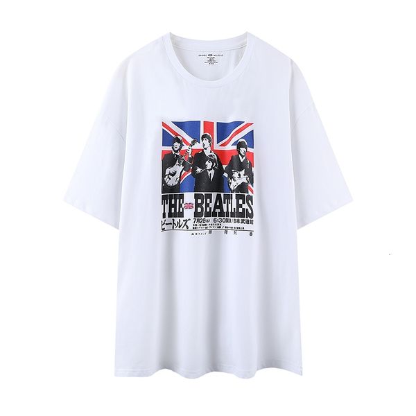 women's t-shirt streetwear girls loose cotton tshirts 2021 spring-autumn fashion ladies soft cartoon vintage women chic tees, White
women's t-shirt streetwear girls loose cotton tshirts 2021 spring-autumn fashion ladies soft cartoon vintage women chic tees, White
