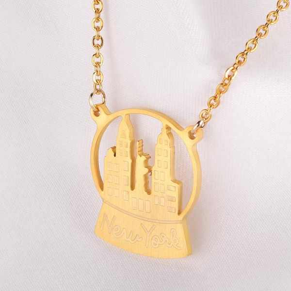 pendant necklaces york cityscape snow globe necklace women stainless steel jewelry ketting american statue of liberty gold, Silver
pendant necklaces york cityscape snow globe necklace women stainless steel jewelry ketting american statue of liberty gold, Silver