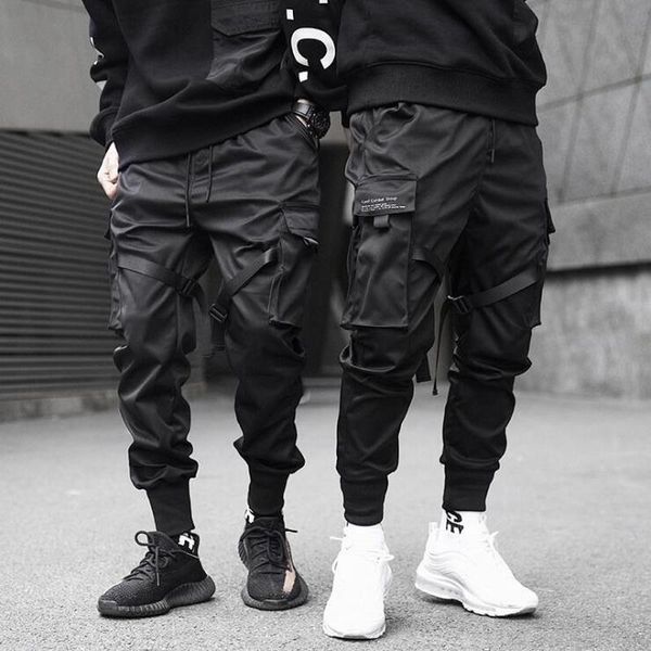 men's pants 2021 vxo men multi-pocket elastic waist design harem pant streetwear punk hip hop casual trousers joggers male dancing, Black
men's pants 2021 vxo men multi-pocket elastic waist design harem pant streetwear punk hip hop casual trousers joggers male dancing, Black
