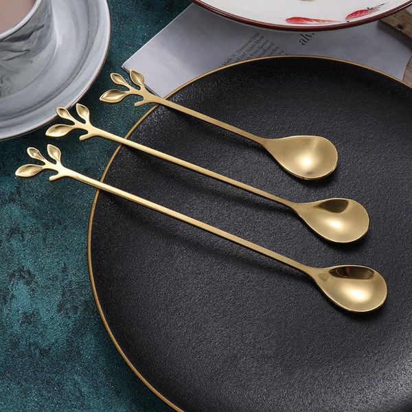 spoons stainless steel creative long handle dessert leaf spoon tableware gift with souvenir coffee stirring tool
spoons stainless steel creative long handle dessert leaf spoon tableware gift with souvenir coffee stirring tool
