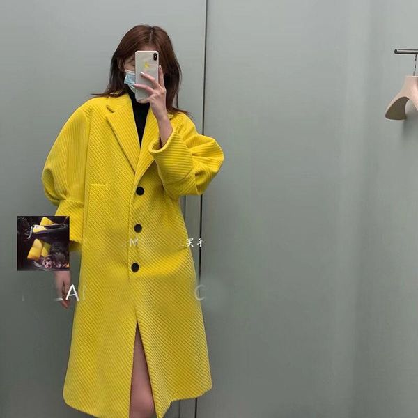 women's wool & blends 2021 autumn women luxury puff sleeve 90% cotton jacket coat female casual overcoat gdnz 11.08, Black
women's wool & blends 2021 autumn women luxury puff sleeve 90% cotton jacket coat female casual overcoat gdnz 11.08, Black