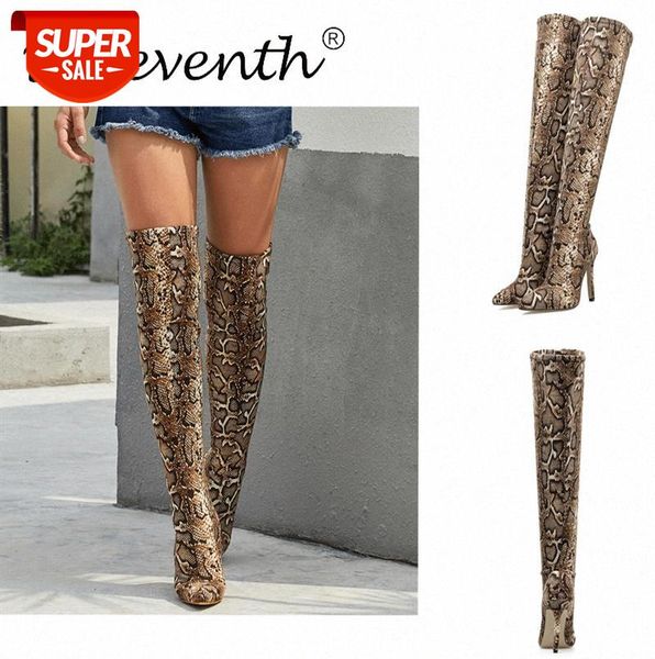 high heel boots europe and the united states over knee snake print pointed toe nightclub plus size women's shoes #z63f, Black
high heel boots europe and the united states over knee snake print pointed toe nightclub plus size women's shoes #z63f, Black