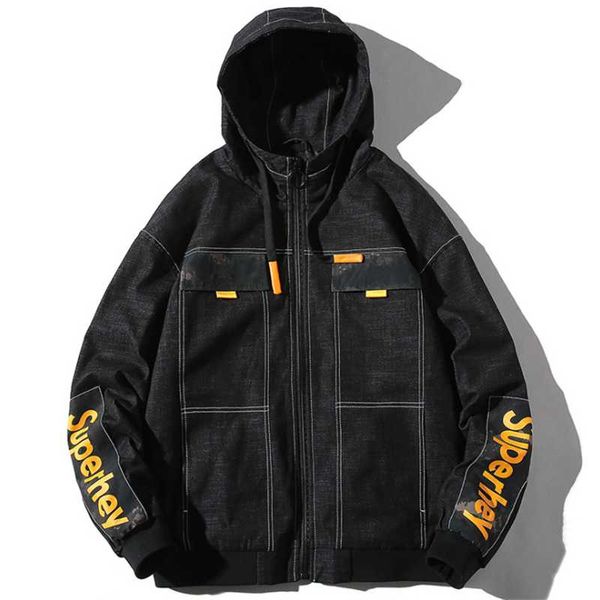 men's jackets work jacket fall 2021 hooded casual denim fashion print letter spring, Black;brown
men's jackets work jacket fall 2021 hooded casual denim fashion print letter spring, Black;brown