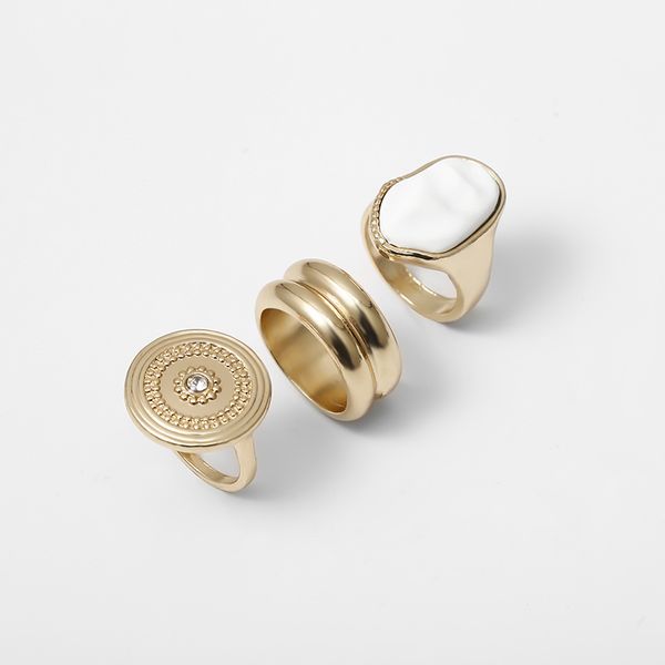 resin golden retro color band rings korean version trend simple and cold style ethnic geometric personality index acrylic joint ring finger, Silver
resin golden retro color band rings korean version trend simple and cold style ethnic geometric personality index acrylic joint ring finger, Silver