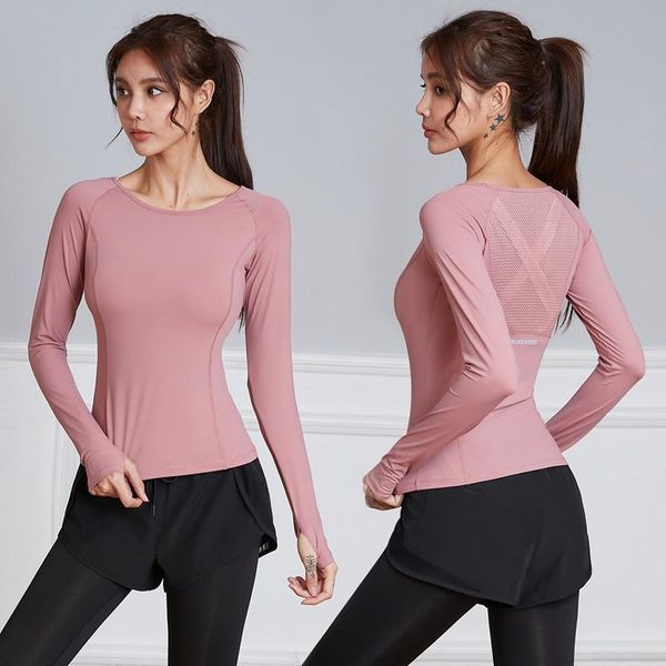 yoga outfit women skinny gym shirts breathable mesh sports running t-shirt long sleeve fitness training workout sportswear lycra
yoga outfit women skinny gym shirts breathable mesh sports running t-shirt long sleeve fitness training workout sportswear lycra