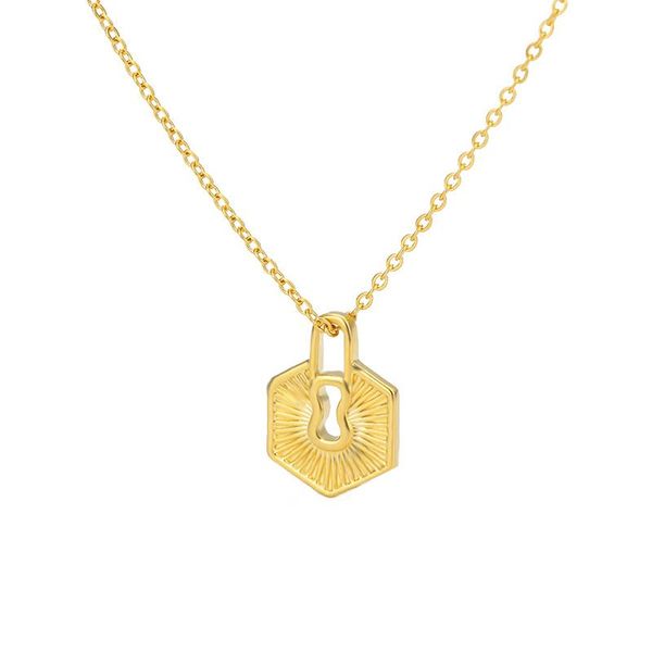 hexagonal gourd pendant necklace women's neck chain punk chainhollow out goth choker gold jewelry 2021 necklaces, Silver
hexagonal gourd pendant necklace women's neck chain punk chainhollow out goth choker gold jewelry 2021 necklaces, Silver