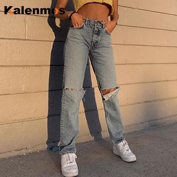 plus size jeans women ripped spring fall winter francais straight mom gothic punk vintage streetwear women's, Blue
plus size jeans women ripped spring fall winter francais straight mom gothic punk vintage streetwear women's, Blue