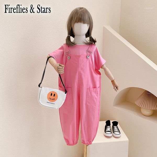 clothing sets summer girls 2 pcs set t shirt + suspender pants kids pink suit children clothes fashion solid strap soft 4 to 14 yrs, White
clothing sets summer girls 2 pcs set t shirt + suspender pants kids pink suit children clothes fashion solid strap soft 4 to 14 yrs, White