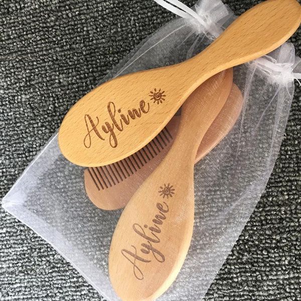 personalized baby care hair brush pure natural wool wood comb , engraved born massager shower and registry gift party favor
personalized baby care hair brush pure natural wool wood comb , engraved born massager shower and registry gift party favor