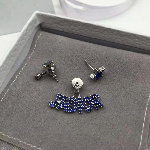 70% off outlet online bronze metal inlay new earrings blue diamond, Golden
70% off outlet online bronze metal inlay new earrings blue diamond, Golden