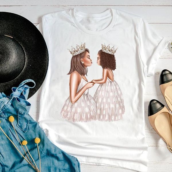 graphic cartoon elegant printing womens t shirts 90s girl daughter mom mother mama summer print female clothes tees shirt, White
graphic cartoon elegant printing womens t shirts 90s girl daughter mom mother mama summer print female clothes tees shirt, White
