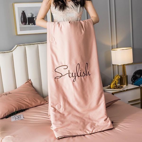 comforters & sets silk comforter summer blanket thin quilt pink washable microfiber stitching print air-condition throws
comforters & sets silk comforter summer blanket thin quilt pink washable microfiber stitching print air-condition throws
