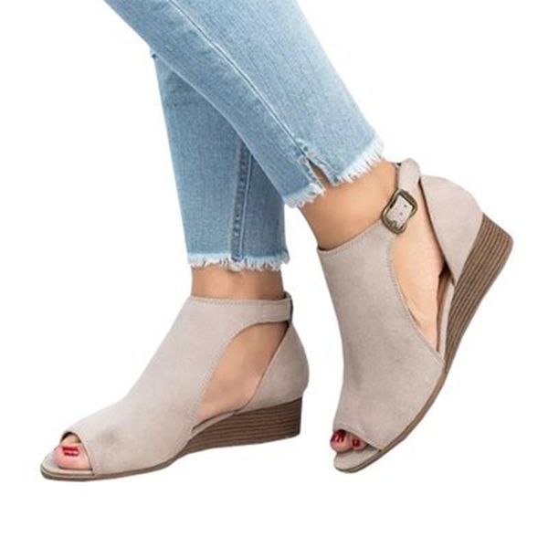 summer shoes woman platform sandals women soft leather casual peep toe gladiator wedges zapatos mujer size 35-43, Black
summer shoes woman platform sandals women soft leather casual peep toe gladiator wedges zapatos mujer size 35-43, Black