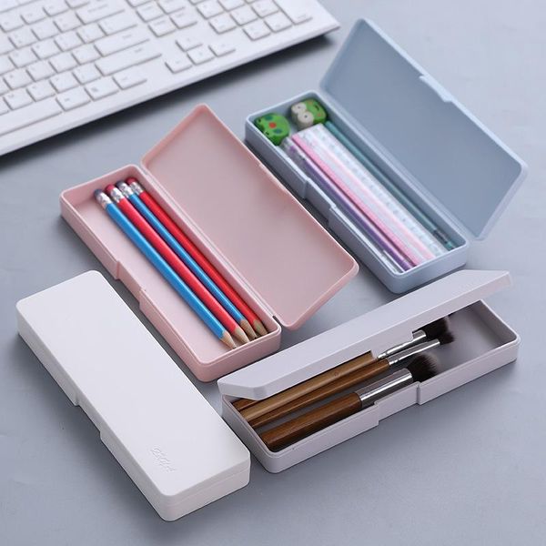 pencil cases plastic box simple storage for students without printing and low carbon environmental protection case stationery
pencil cases plastic box simple storage for students without printing and low carbon environmental protection case stationery