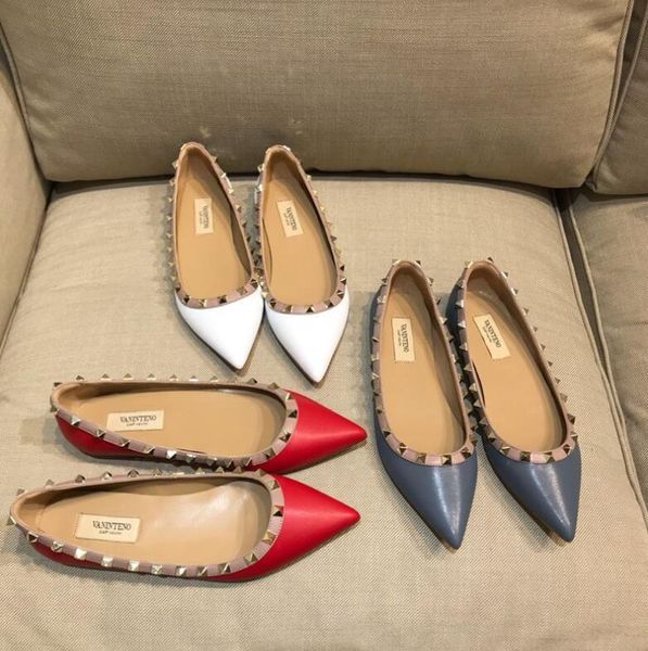 sandals spring and autumn 2021 style real leather rivet flat shoes brand v white wedding size 34-43 no box, Black
sandals spring and autumn 2021 style real leather rivet flat shoes brand v white wedding size 34-43 no box, Black