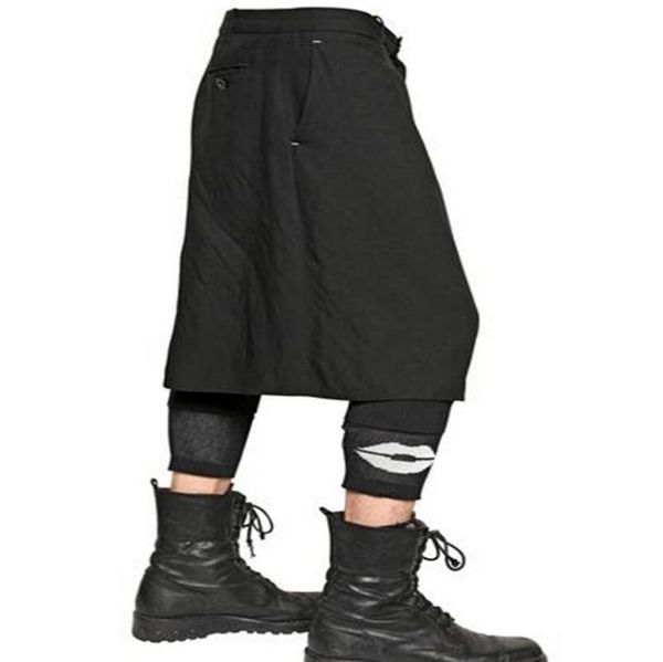 men's pants spring and autumn european american casual large size multi-pocket button black skirtpants personality men / 27-40
men's pants spring and autumn european american casual large size multi-pocket button black skirtpants personality men / 27-40
