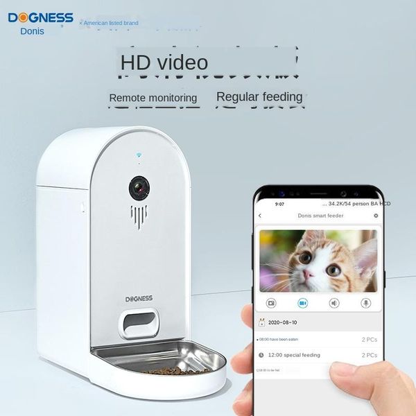 dog bowls & feeders automatic cat smart camera feeder 6l large capacity app control dispenser with wifi, voice recording,timer set
dog bowls & feeders automatic cat smart camera feeder 6l large capacity app control dispenser with wifi, voice recording,timer set