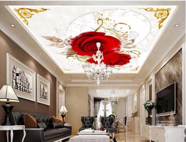 wallpapers custom po 3d ceiling murals wallpaper red love rose background wall painting for living room
wallpapers custom po 3d ceiling murals wallpaper red love rose background wall painting for living room