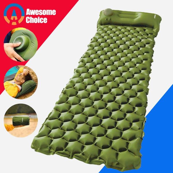 outdoor pads air inflation sleeping pad camping mattress with pillows travel mat folding bed ultralight cushion hiking trekking
outdoor pads air inflation sleeping pad camping mattress with pillows travel mat folding bed ultralight cushion hiking trekking