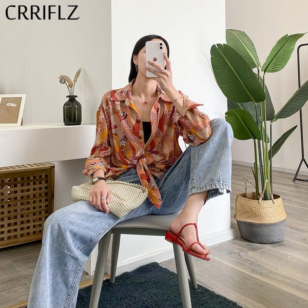 women's blouses & shirts summer geometric print shirt blouse women casual turn-down collar full sleeve chiffon 2021 crriflz, White
women's blouses & shirts summer geometric print shirt blouse women casual turn-down collar full sleeve chiffon 2021 crriflz, White
