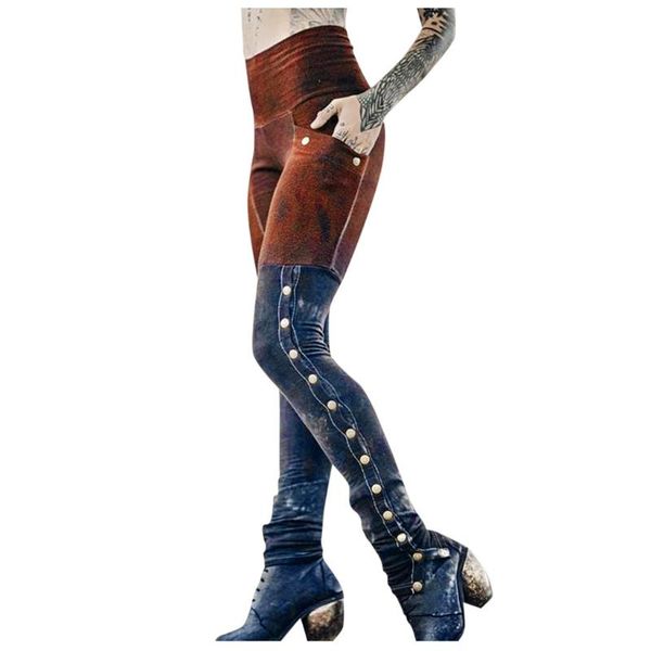 women long pencil pants fashion elastic patchwork high waist party club trousers lady outfits slim and fit rivets side #3 women's jeans, Blue
women long pencil pants fashion elastic patchwork high waist party club trousers lady outfits slim and fit rivets side #3 women's jeans, Blue