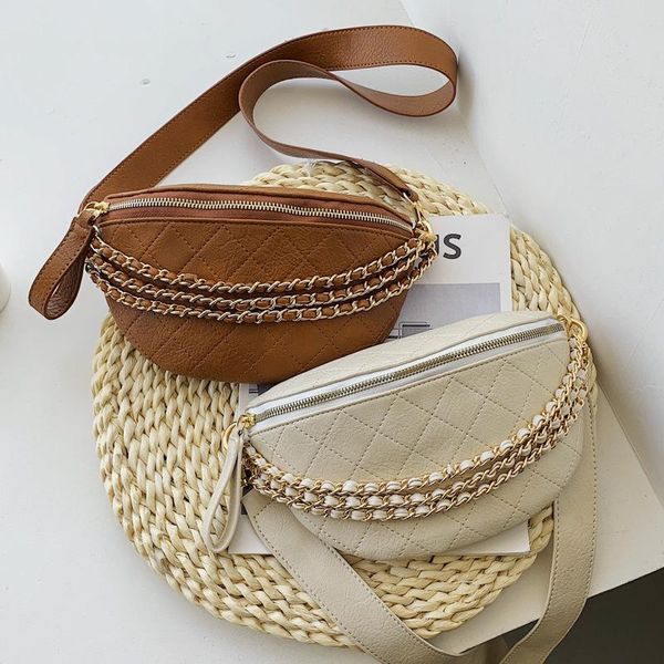 rhombus solid color chain small fanny packs for women 2021 winter fashion waist belt female phone purses ladies chest bags
rhombus solid color chain small fanny packs for women 2021 winter fashion waist belt female phone purses ladies chest bags