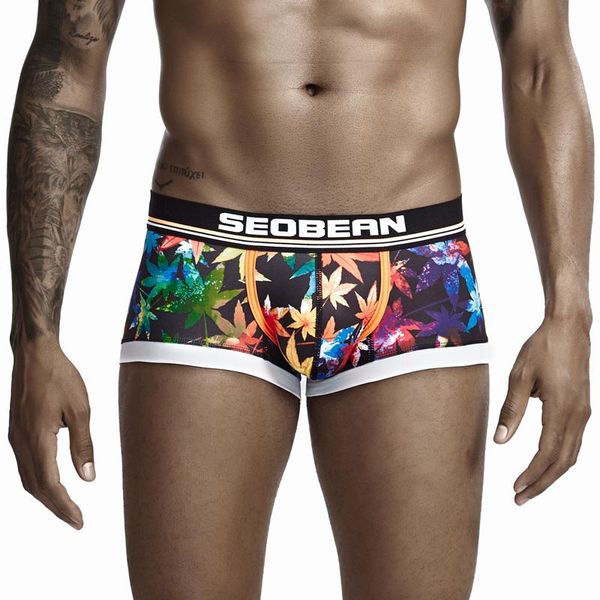 underpants seobean men underwear comfortable and breathable boxer fashion boxers color print shorts home loose, Black;white
underpants seobean men underwear comfortable and breathable boxer fashion boxers color print shorts home loose, Black;white