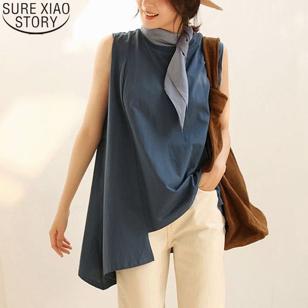 casual shirts plus size sleeveless irregular length women pullover fashion korean chic o-neck loose summer blouse 14019 210417, White
casual shirts plus size sleeveless irregular length women pullover fashion korean chic o-neck loose summer blouse 14019 210417, White