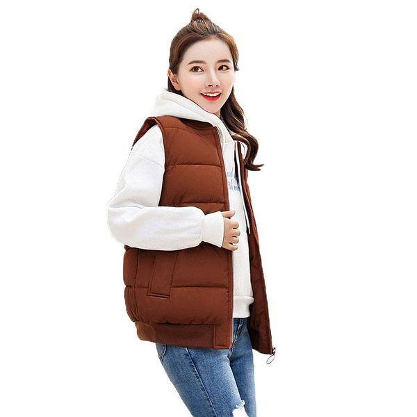 women's vests women plus size hooded down vest woman winter warm jacket female thick parkas lady autumn waistcoat cardigan, Black;white
women's vests women plus size hooded down vest woman winter warm jacket female thick parkas lady autumn waistcoat cardigan, Black;white
