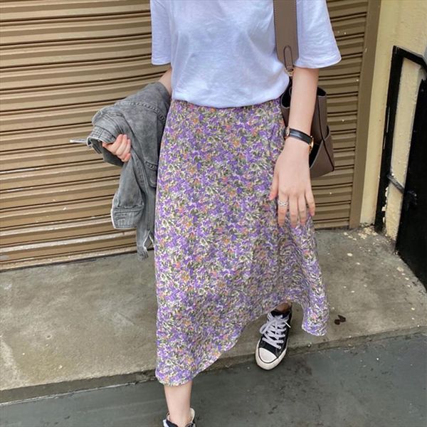 vintage floral print ruffle pleated women skirts long summer korean streetwear drawstring elastic waist midi, Black
vintage floral print ruffle pleated women skirts long summer korean streetwear drawstring elastic waist midi, Black