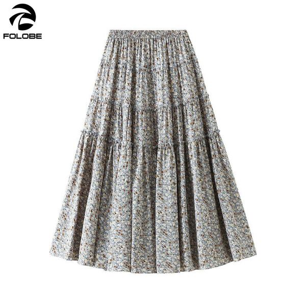 skirts folobe 2021 spring summer floral-print skirt women high waist patchwork ruffles a-line chiffon mid-calf faldas, Black
skirts folobe 2021 spring summer floral-print skirt women high waist patchwork ruffles a-line chiffon mid-calf faldas, Black