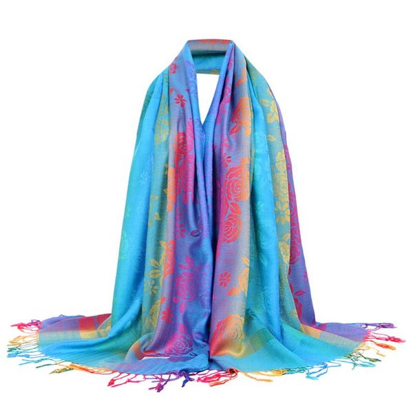 scarves 2# multicolor tie-dye tassel women lady retro wrap shawl travel cashmere elegant, Blue;gray
scarves 2# multicolor tie-dye tassel women lady retro wrap shawl travel cashmere elegant, Blue;gray