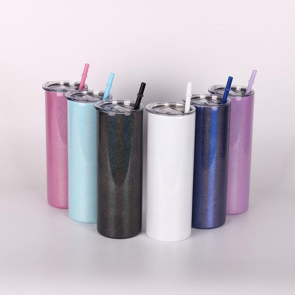20oz straight glitter blank sublimation tumblers with plastic lid straw stainless steel vacuum insulated water bottle bottles
20oz straight glitter blank sublimation tumblers with plastic lid straw stainless steel vacuum insulated water bottle bottles