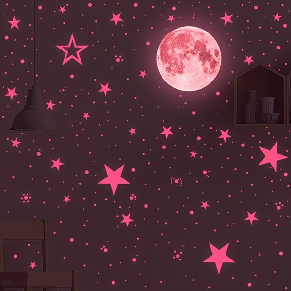wall stickers 3d pink moon luminous for kids rooms home decor bedroom diy art fluorescent decals stars glow in the dark
wall stickers 3d pink moon luminous for kids rooms home decor bedroom diy art fluorescent decals stars glow in the dark