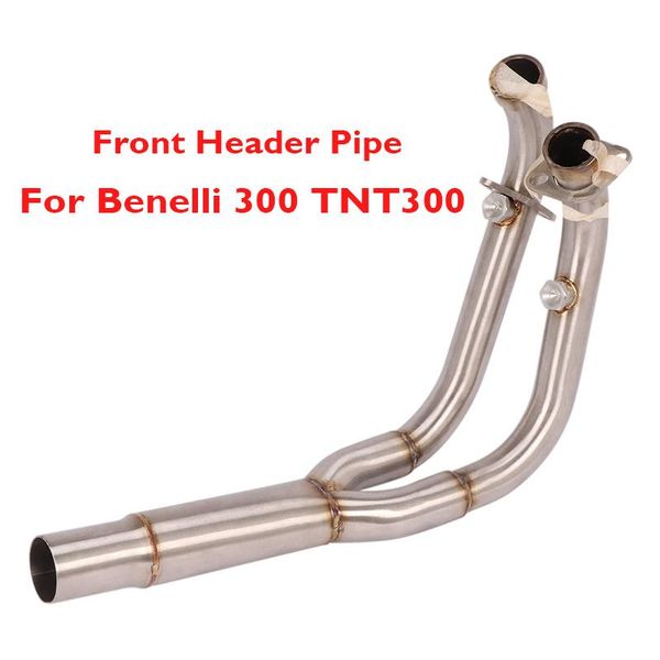 motorcycle exhaust system for benelli 300 tnt300 slip on header connector pipe front link
motorcycle exhaust system for benelli 300 tnt300 slip on header connector pipe front link