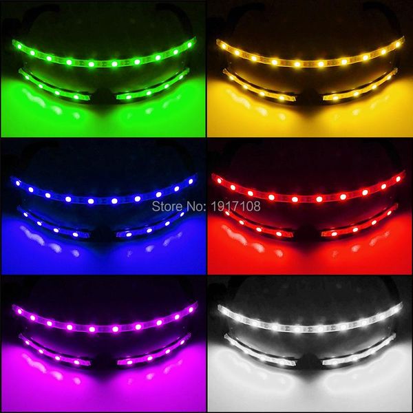 party decoration 2021fashion led light up glasses night for glowing supplies stage show costume decoraiton
party decoration 2021fashion led light up glasses night for glowing supplies stage show costume decoraiton
