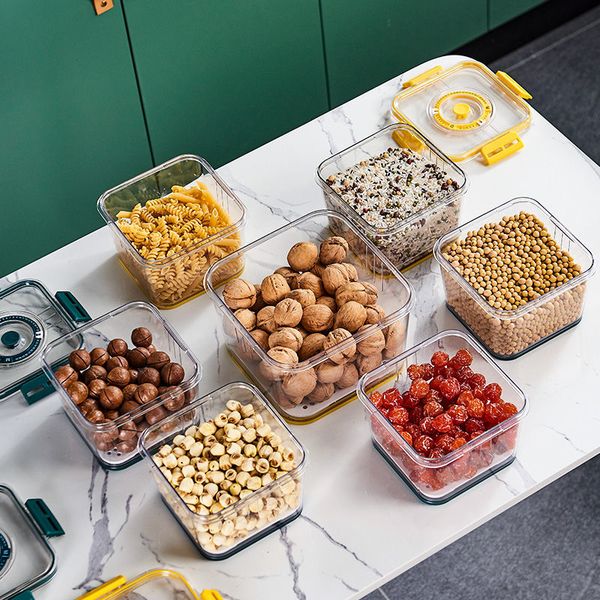 thickened household sets refrigerator crisper kitchen food sealed storage box fruit and vegetable grains transparent plastic storage box
thickened household sets refrigerator crisper kitchen food sealed storage box fruit and vegetable grains transparent plastic storage box